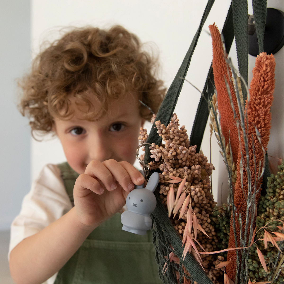 Llavero Miffy - Altura 6,2 cm y 3,2 cm de diámetro