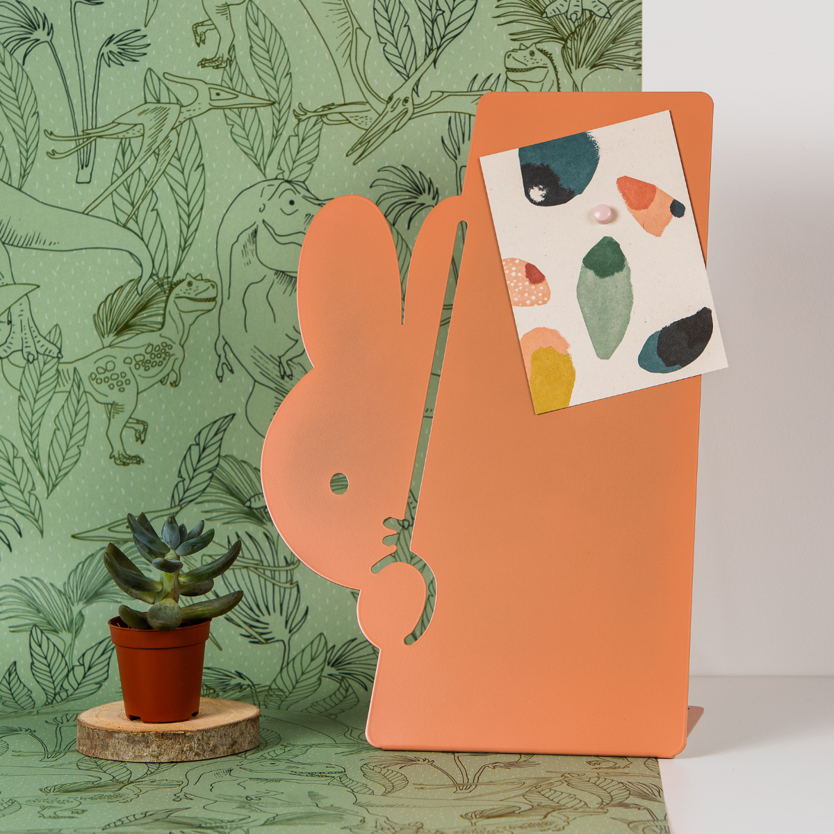 Tablero de mesa metal Magnético Miffy Peek-A-Boo Medidas 34 x 23,5 x 15 cm