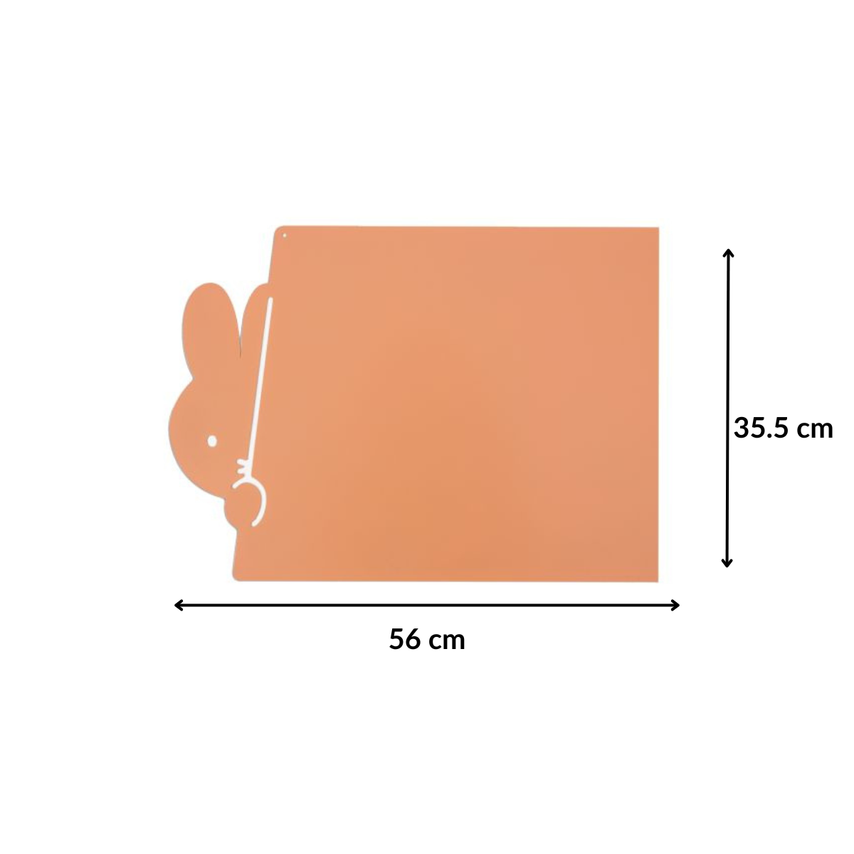 Tablero de pared metal Magnético Peek-A-Boo Medidas 35.5 x 56 cm